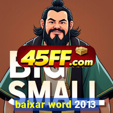 baixar word 2013